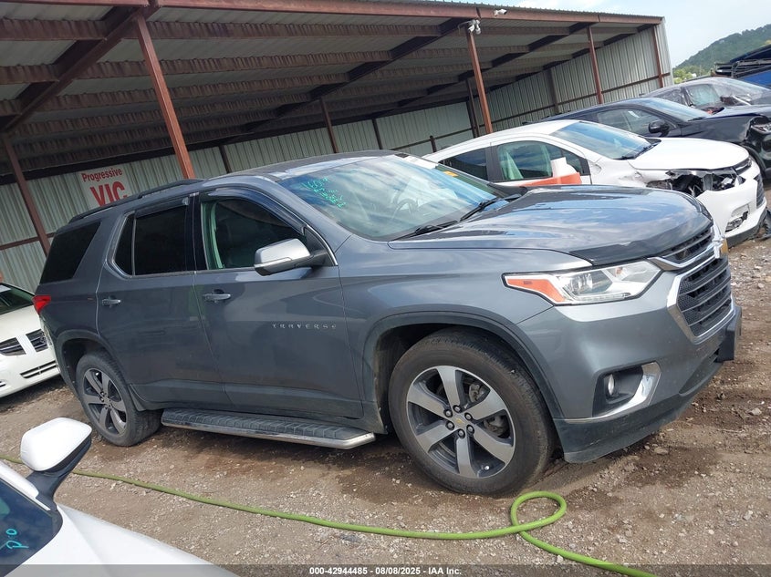 2021 CHEVROLET TRAVERSE AWD LT LEATHER - 1GNEVHKW9MJ217173