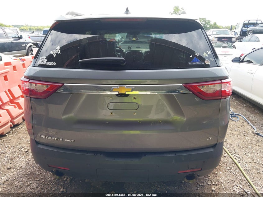 2021 CHEVROLET TRAVERSE AWD LT LEATHER - 1GNEVHKW9MJ217173