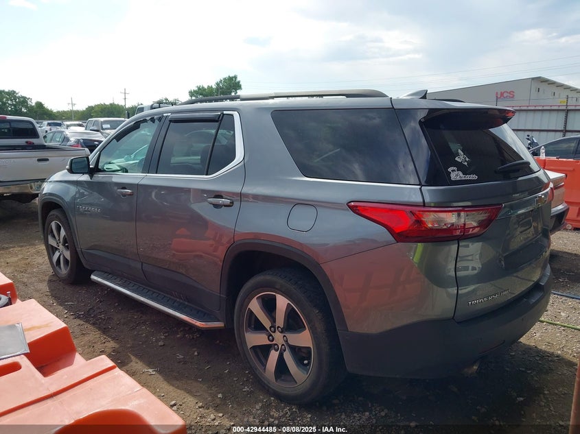 2021 CHEVROLET TRAVERSE AWD LT LEATHER - 1GNEVHKW9MJ217173