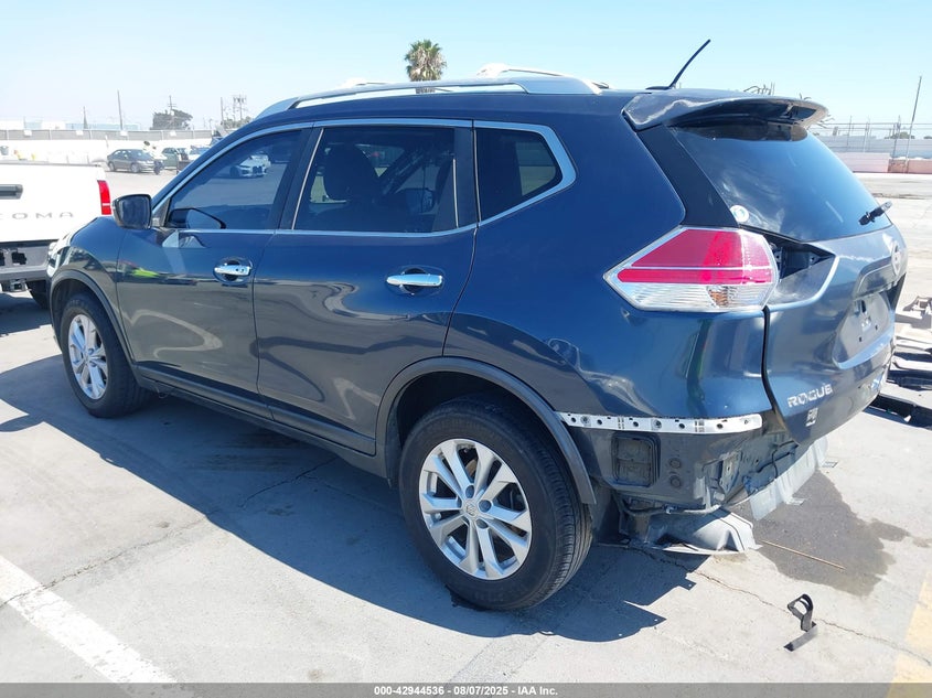 2016 NISSAN ROGUE S/SL/SV - KNMAT2MT4GP594590