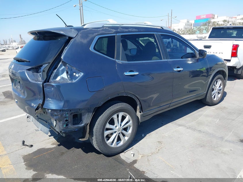2016 NISSAN ROGUE S/SL/SV - KNMAT2MT4GP594590