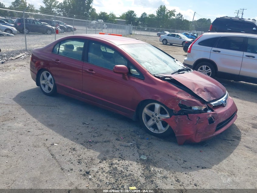 1HGFA15556L072449 2006 Honda Civic Lx auction photo 1