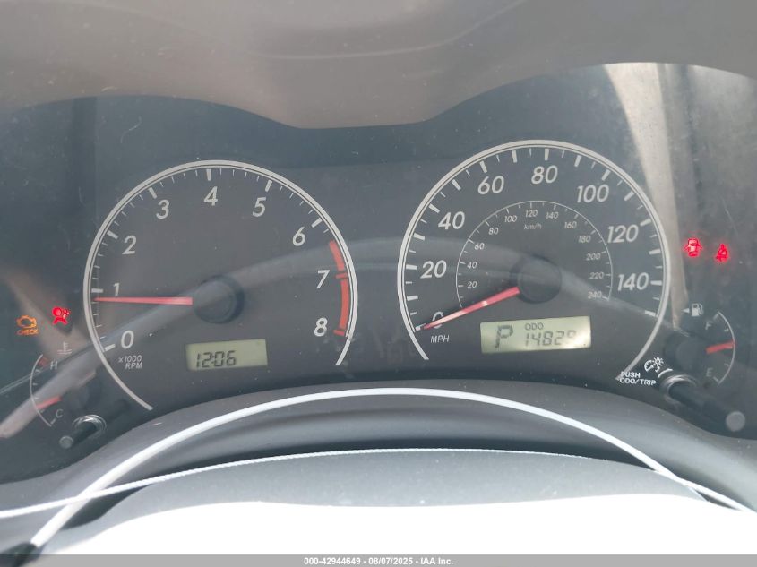 2009 Toyota Corolla Le VIN: 1NXBU40E49Z018194 Lot: 42944649