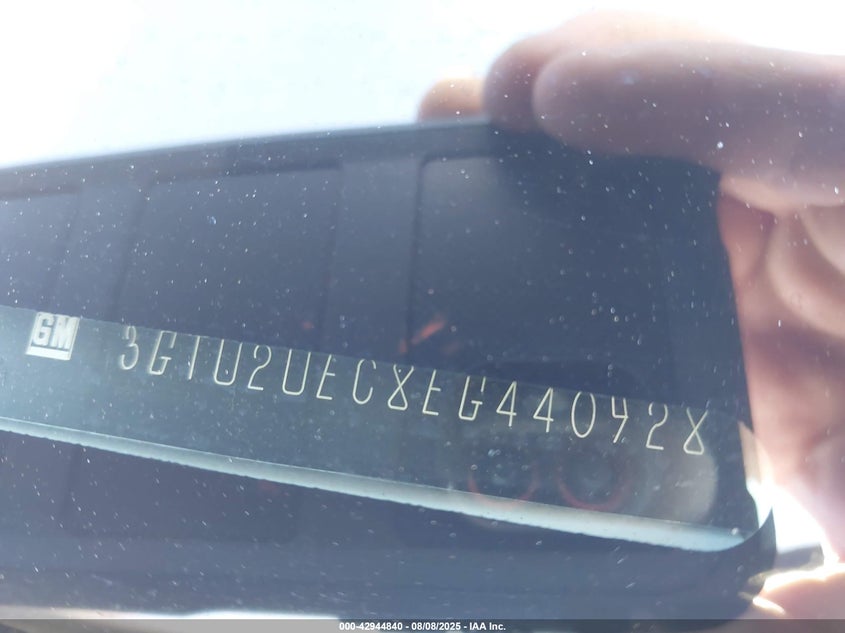 2014 GMC Sierra 1500 Sle VIN: 3GTU2UEC8EG440928 Lot: 42944840