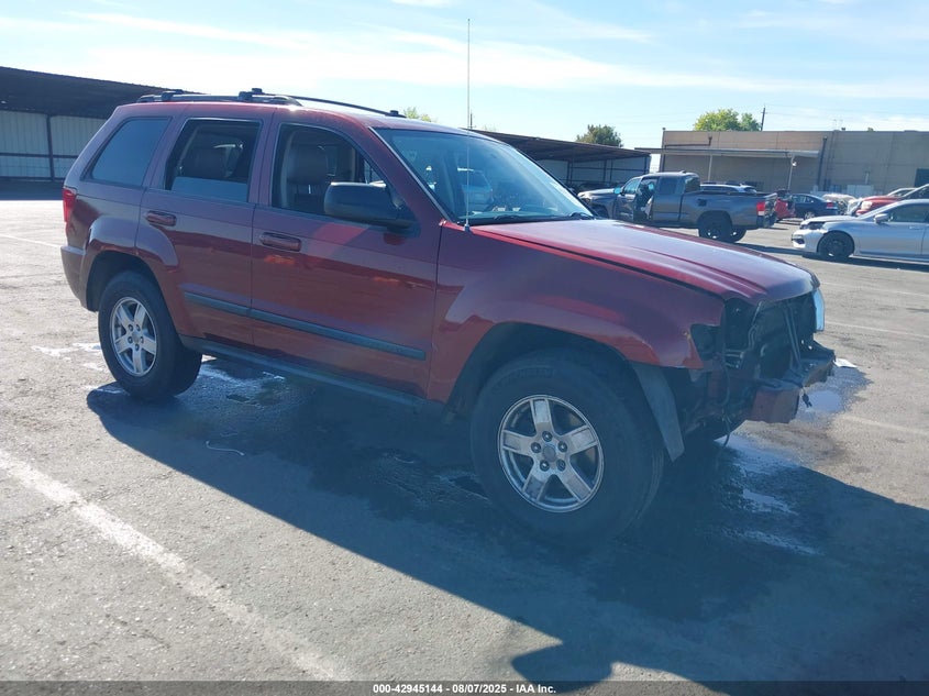 1J8HS48P57C526857 2007 Jeep Grand Cherokee Laredo auction photo 1