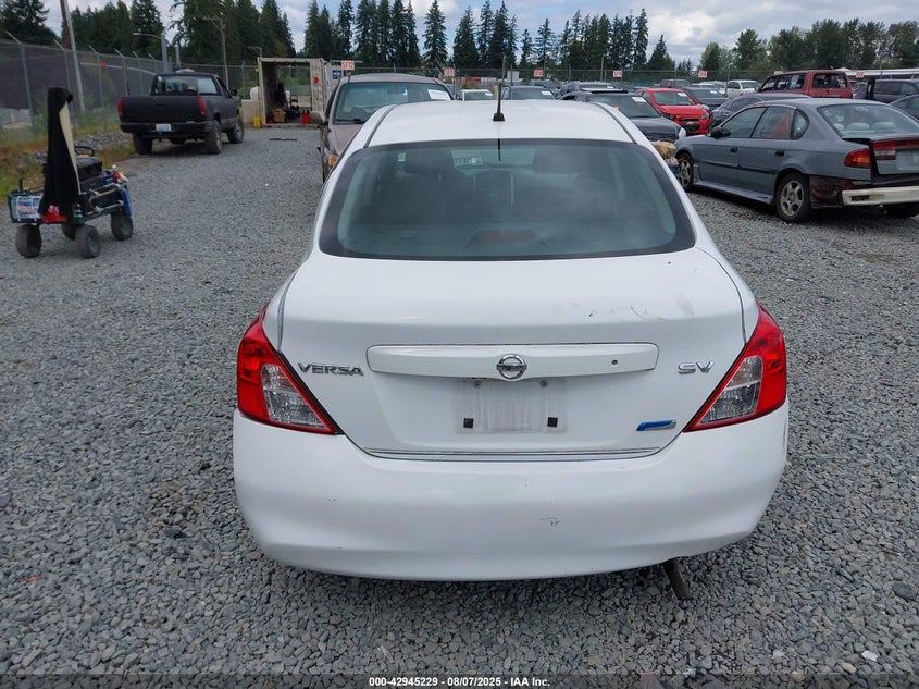 2012 Nissan Versa 1.6 Sv VIN: 3N1CN7AP6CL861664 Lot: 42945229