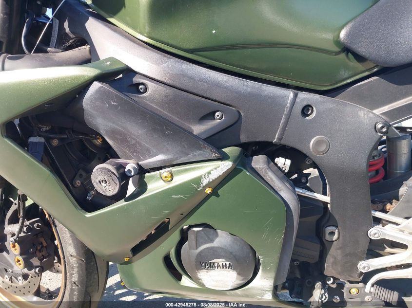 2005 Yamaha Yzfr6 L VIN: JYARJ06E05A025100 Lot: 42945275