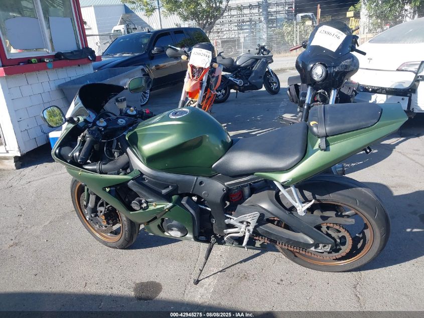 2005 Yamaha Yzfr6 L VIN: JYARJ06E05A025100 Lot: 42945275