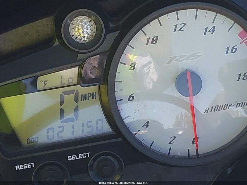 2005 Yamaha Yzfr6 L VIN: JYARJ06E05A025100 Lot: 42945275