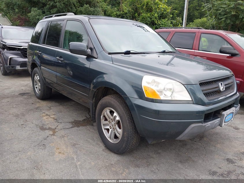 2HKYF18513H608205 2003 Honda Pilot Ex-L auction photo 1