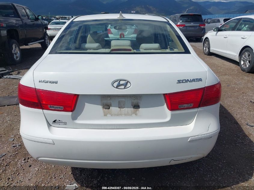2009 Hyundai Sonata Gls VIN: 5NPET46C39H482789 Lot: 42945307