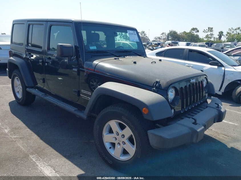 1C4HJWDG1JL855056 2018 Jeep Wrangler Jk Unlimited Sport S 4X4 auction photo 1