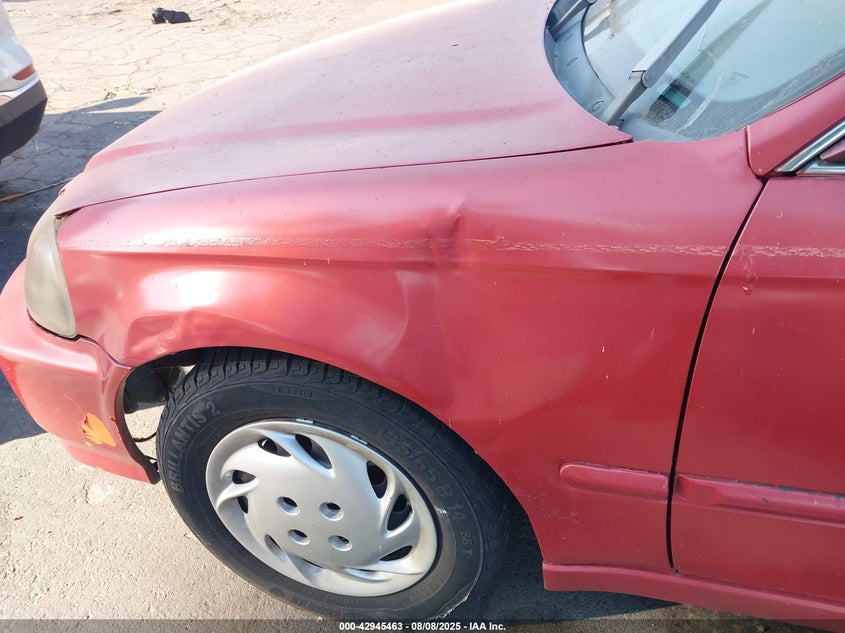 1997 Honda Civic Lx VIN: 2HGEJ667XVH549333 Lot: 42945463