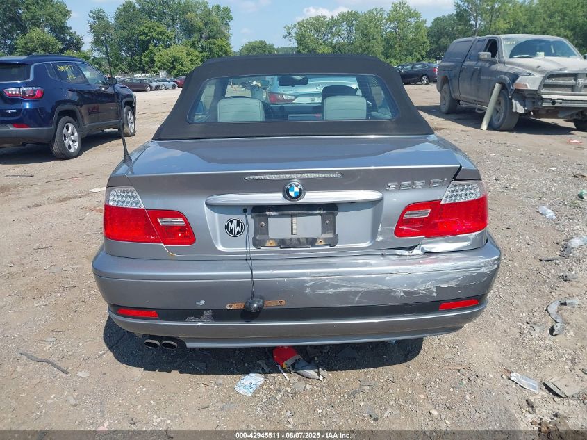 2005 BMW 325Ci VIN: WBABW33445PL36771 Lot: 42945511