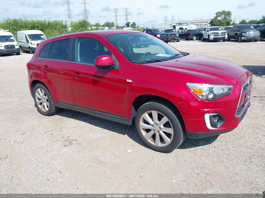4A4AR4AU6FE012256 2015 Mitsubishi Outlander Sport Se auction photo 1