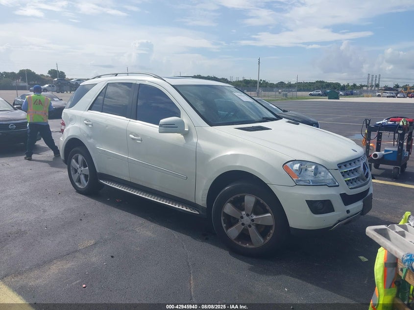 4JGBB8GB1BA714866 2011 Mercedes-Benz Ml 350 4Matic auction photo 1