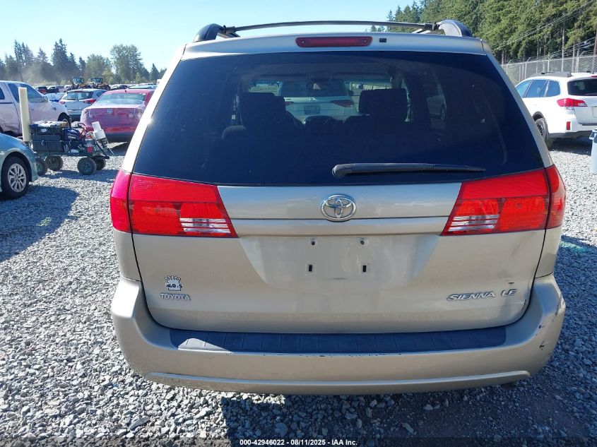 2004 Toyota Sienna Le VIN: 5TDZA23C04S004848 Lot: 42946022