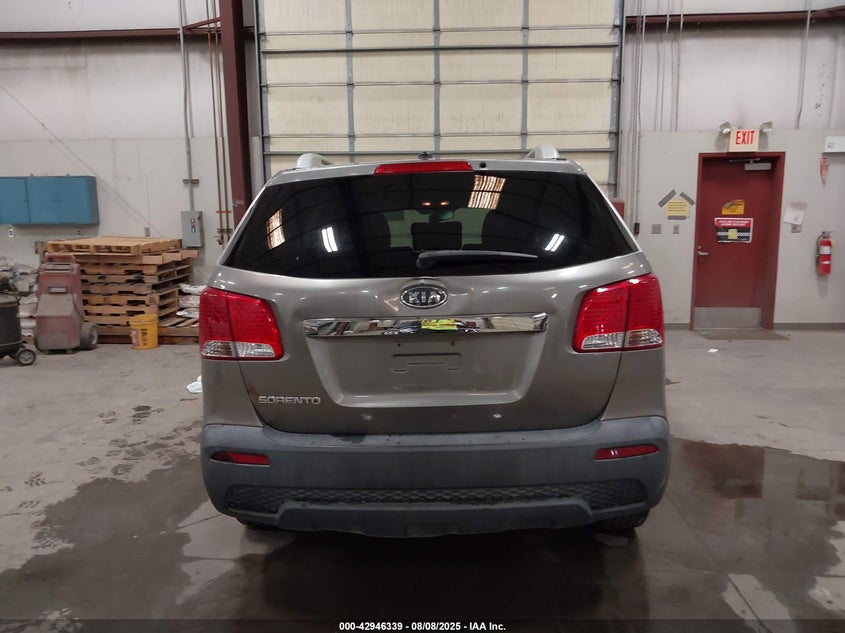 2011 Kia Sorento Lx V6 VIN: 5XYKT4A29BG049430 Lot: 42946339