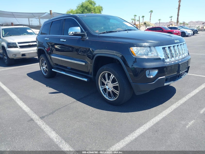 Vin: 1c4rjfcg8cc154927, lot: 43440655, jeep grand cherokee overland 20121