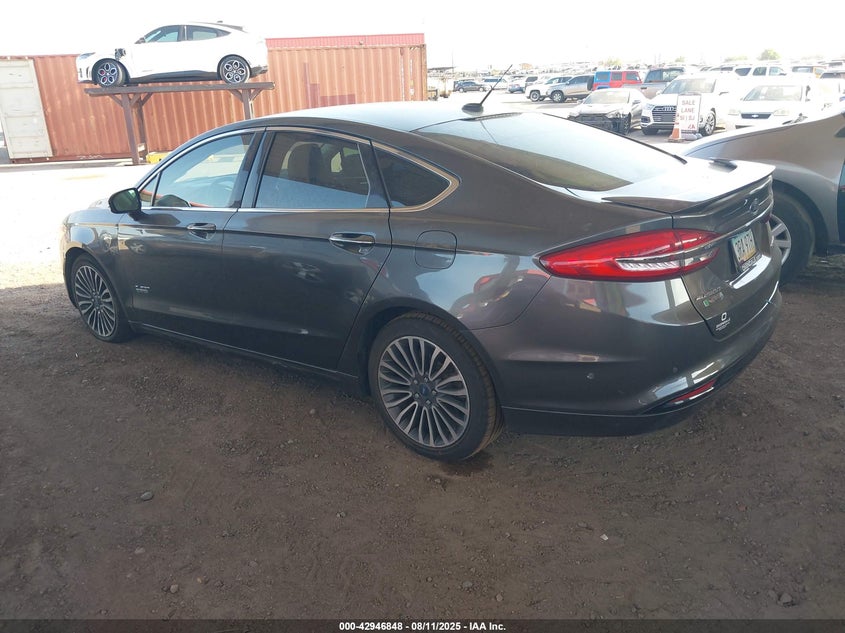 Vin: 3fa6p0su0hr239085, lot: 43440735, ford fusion energi platinum 20173