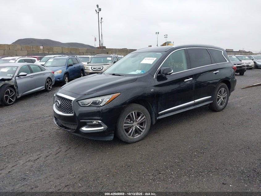 Vin: 5n1dl0mn3hc519094, lot: 43440846, infiniti qx60 20172