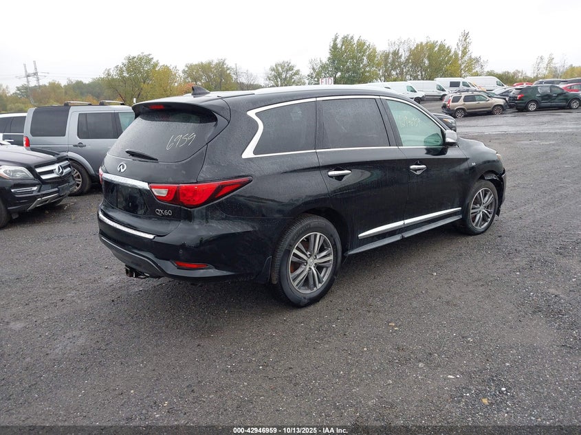 Vin: 5n1dl0mn3hc519094, lot: 43440846, infiniti qx60 20174