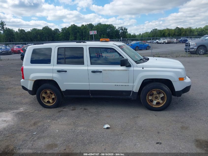 2016 Jeep Patriot Sport VIN: 1C4NJRBB0GD759787 Lot: 42947107
