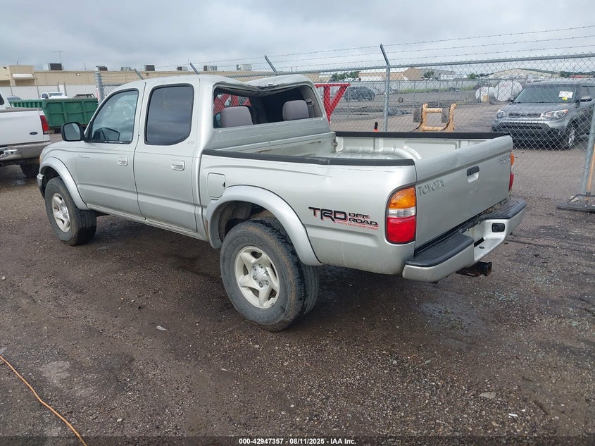2003 Toyota Tacoma Prerunner V6 silver truck gasoline 5TEGN92N93Z295990 photo #4