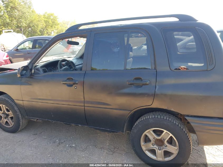 2003 Chevrolet Tracker Hard Top Base VIN: 2CNBJ134136942947 Lot: 42947463