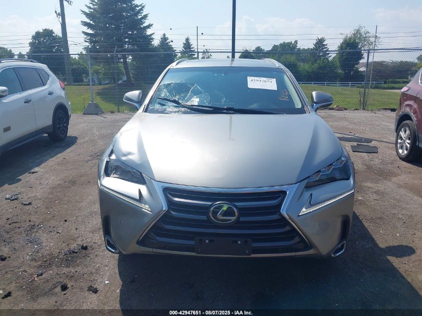 2015 Lexus Nx 200T VIN: JTJBARBZ7F2010976 Lot: 42947651