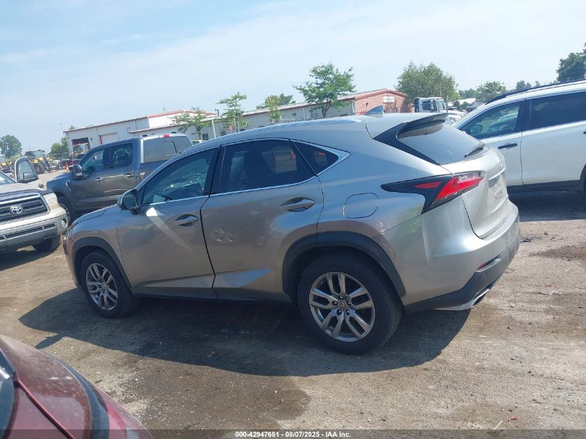 2015 Lexus Nx 200T VIN: JTJBARBZ7F2010976 Lot: 42947651