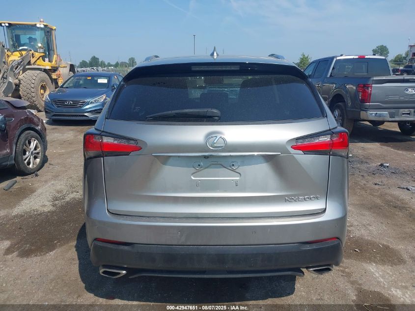 2015 Lexus Nx 200T VIN: JTJBARBZ7F2010976 Lot: 42947651