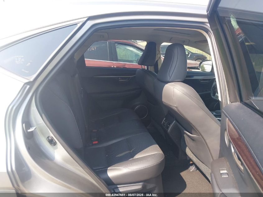 2015 Lexus Nx 200T VIN: JTJBARBZ7F2010976 Lot: 42947651