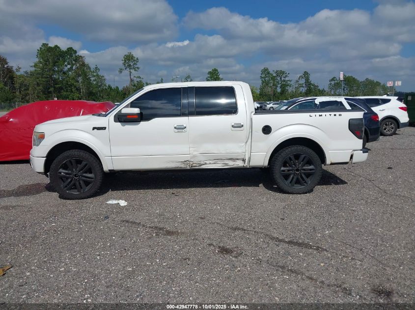 2014 Ford F-150 Limited VIN: 1FTFW1ET0EFB92901 Lot: 42947778