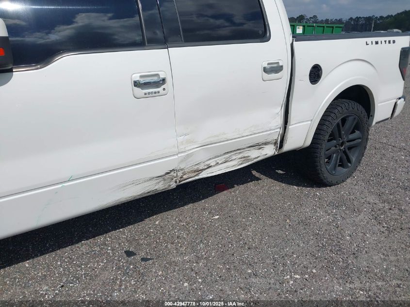 2014 Ford F-150 Limited VIN: 1FTFW1ET0EFB92901 Lot: 42947778