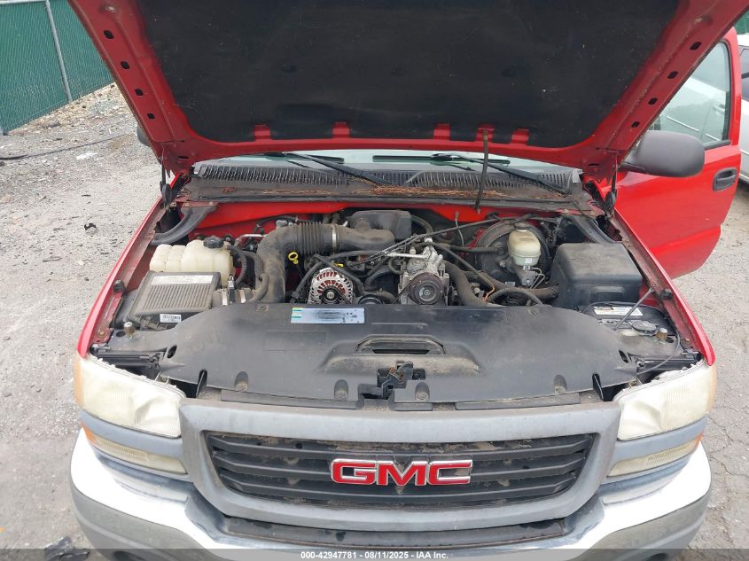 2006 GMC Sierra 1500 Work Truck VIN: 3GTEC14X16G201940 Lot: 42947781