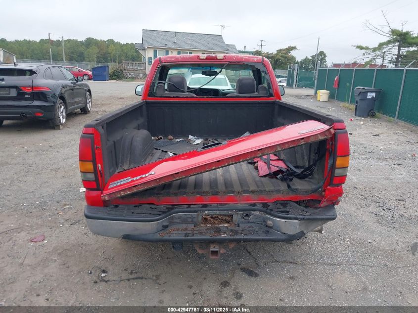 2006 GMC Sierra 1500 Work Truck VIN: 3GTEC14X16G201940 Lot: 42947781