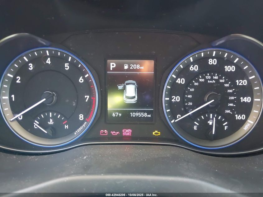 2019 Hyundai Kona Se VIN: KM8K12AA2KU270945 Lot: 42948206