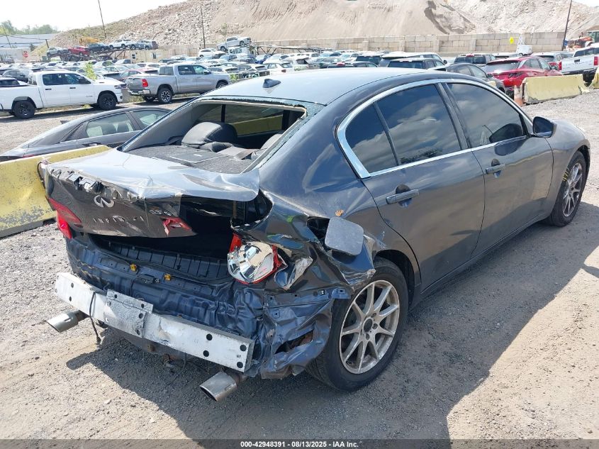 2011 Infiniti G37X VIN: JN1CV6AR9BM351115 Lot: 42948391