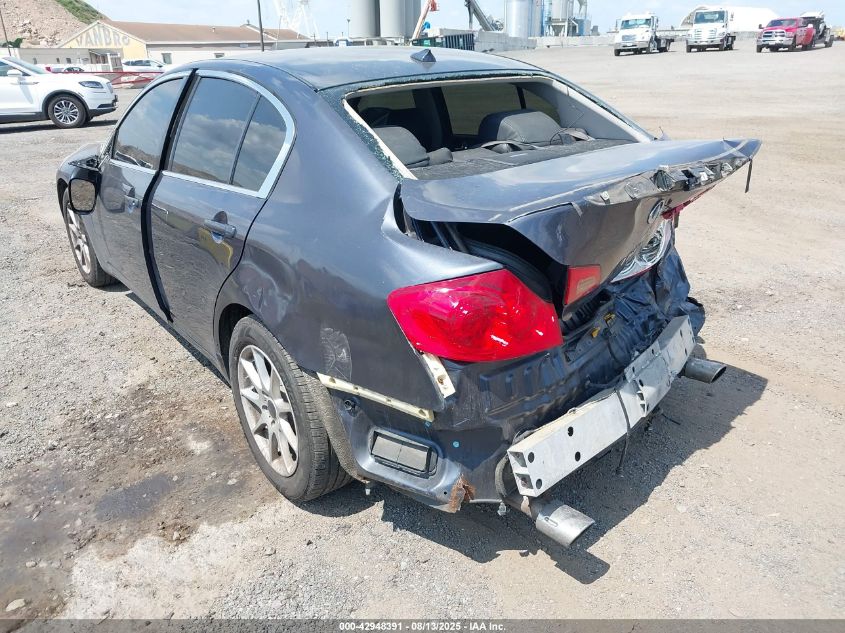 2011 Infiniti G37X VIN: JN1CV6AR9BM351115 Lot: 42948391