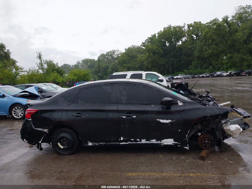 2019 Nissan Sentra S VIN: 3N1AB7AP5KY332806 Lot: 42948430