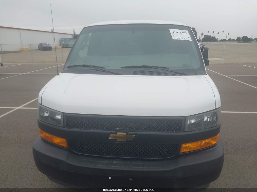 2022 Chevrolet Express Cargo Rwd 2500 Regular Wheelbase Wt VIN: 1GCWGAF14N1235630 Lot: 42948485