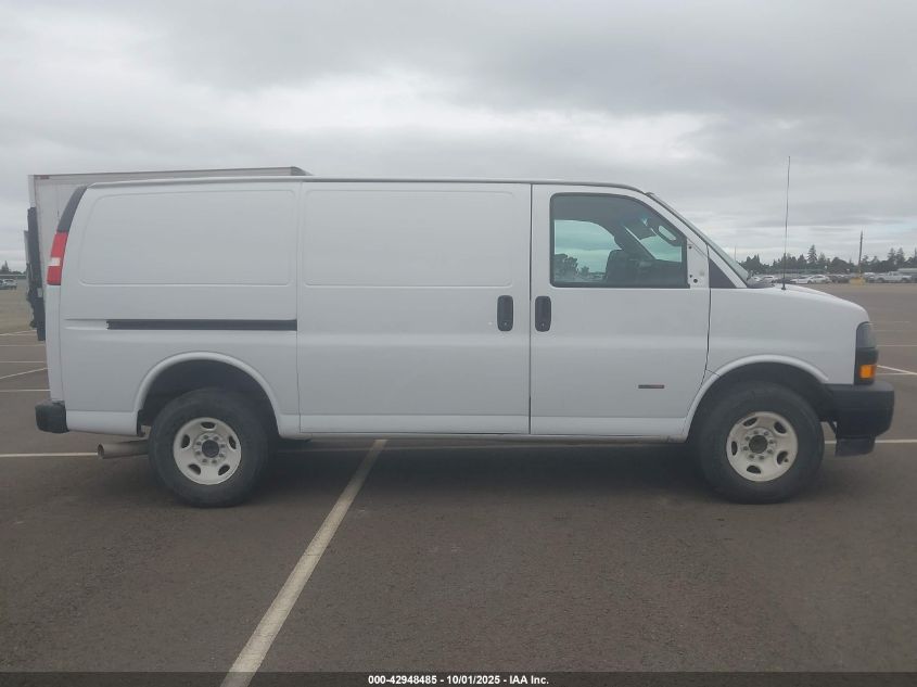 2022 Chevrolet Express Cargo Rwd 2500 Regular Wheelbase Wt VIN: 1GCWGAF14N1235630 Lot: 42948485