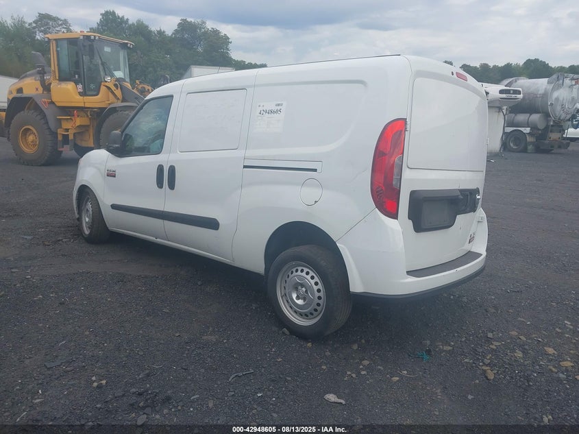 Vin: zfbhrfab8n6w77106, lot: 43442492, ram promaster city cargo van 20223
