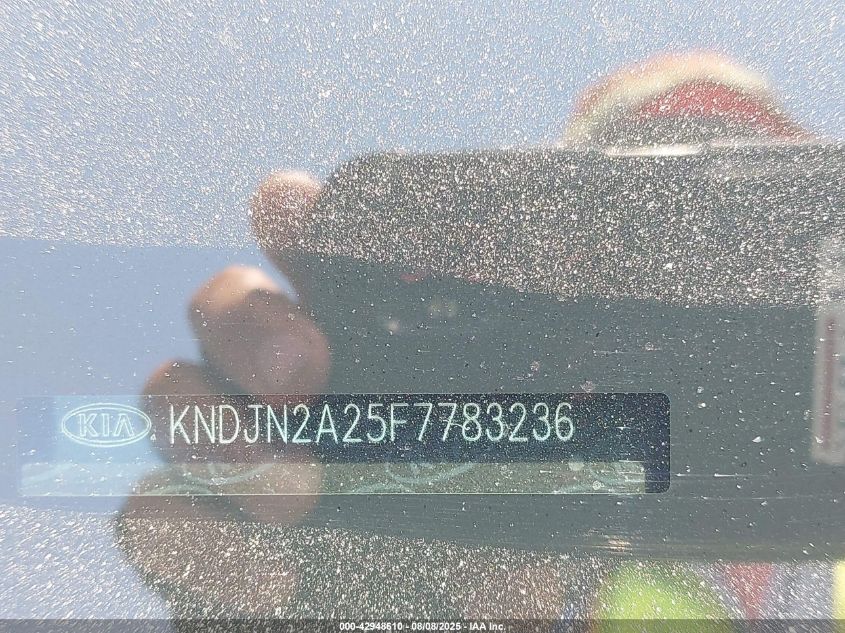 2015 Kia Soul VIN: KNDJN2A25F7783236 Lot: 42948610