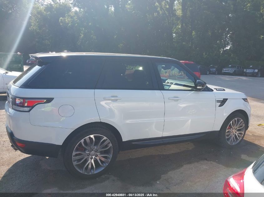 2014 Land Rover Range Rover Sport 5.0L V8 Supercharged VIN: SALWR2EF6EA328090 Lot: 42948681