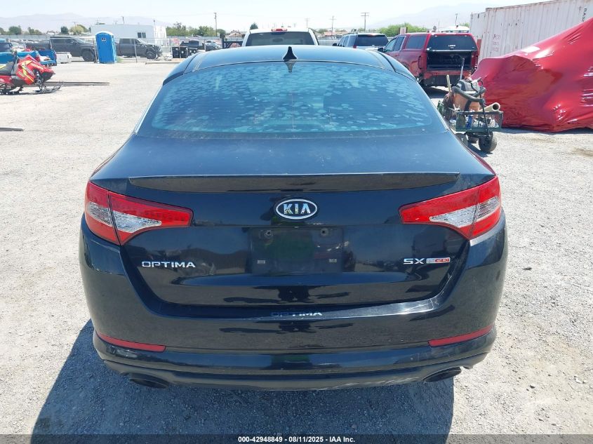 2012 Kia Optima Sx VIN: 5XXGR4A62CG050710 Lot: 42948849