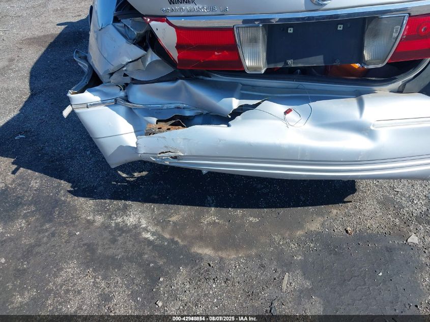 2003 Mercury Grand Marquis Ls VIN: 2MEFM75W63X635281 Lot: 42948854