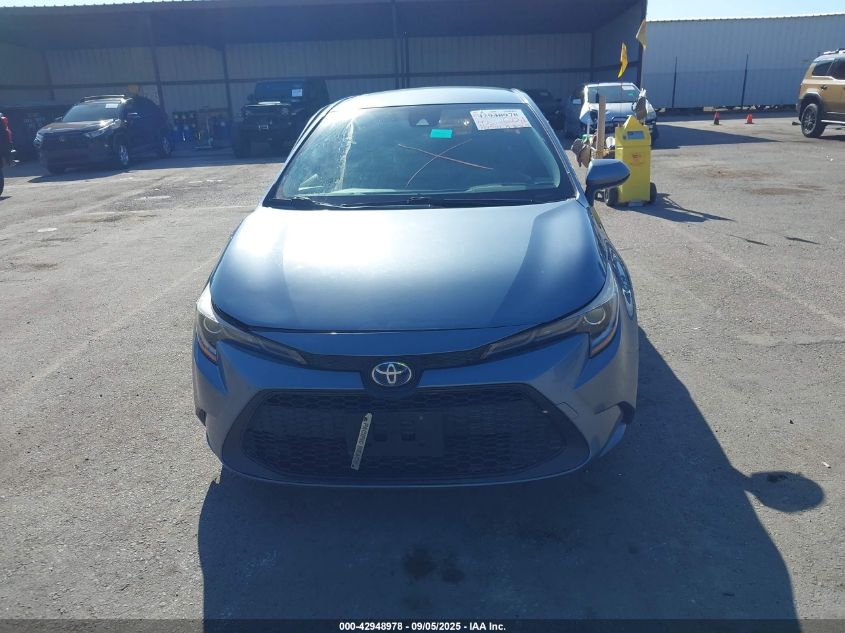 2021 Toyota Corolla Hybrid Le VIN: JTDEAMDE5MJ011110 Lot: 42948978