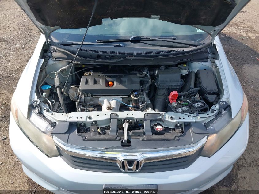 2012 Honda Civic Lx VIN: 19XFB2F56CE085361 Lot: 42949018